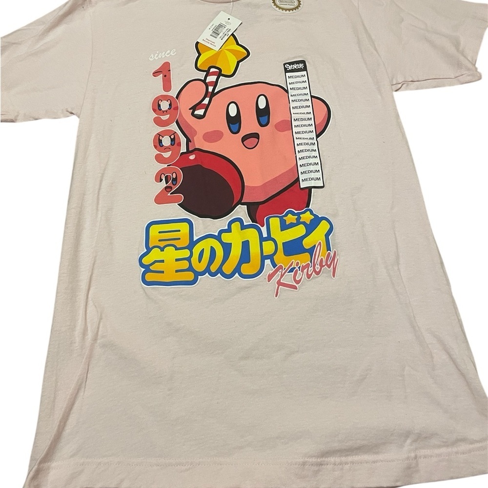 Nintendo Kirby‎ Star Wand T-Shirt- NWT, Size m